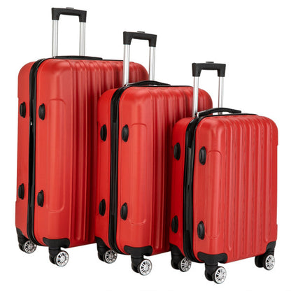 Vertical Pattern Three In One Handle Universal Wheel Pull Rod Box Inkedjoy