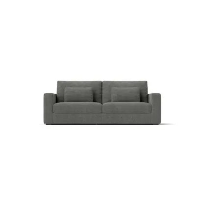Modern 3 Seater Sofa, Upholstered Compressed Cushions My Store