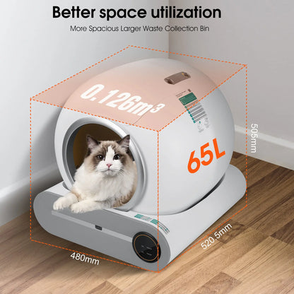 Self-cleaning Litter Box, Automatic Scooping And Deodorization My Store