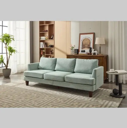 Fabric 3 Seater Couch With 2 USB My Store