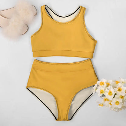 Ladies Two Piece Bikini Swimsuit Inkedjoy