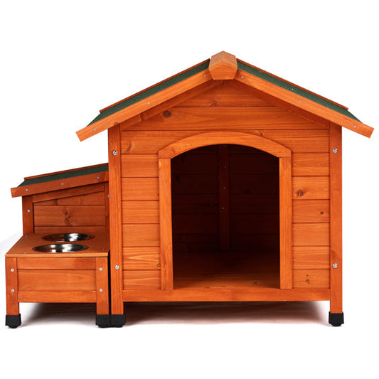 Green Asphalt Roof Golden Red Pet House My Store