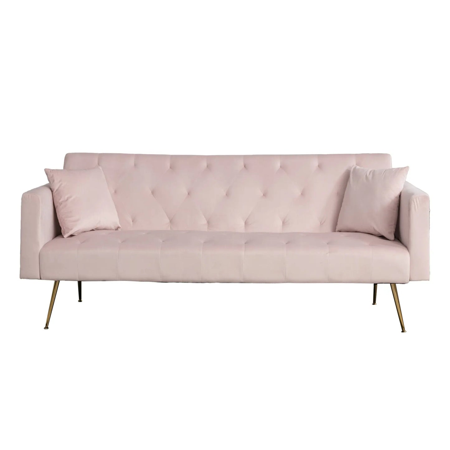 Modern Velvet  Sofa Bed Folding Futon My Store