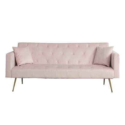 Modern Velvet  Sofa Bed Folding Futon My Store