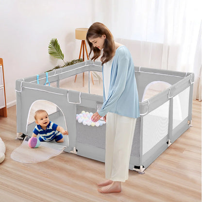Baby Playpen With Mat Activity Center Indoor My Store