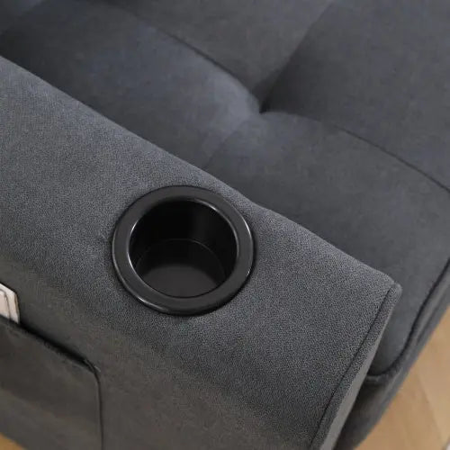 3-in-1 Upholstered Futon Sofa Convertible Sofa Bed My Store