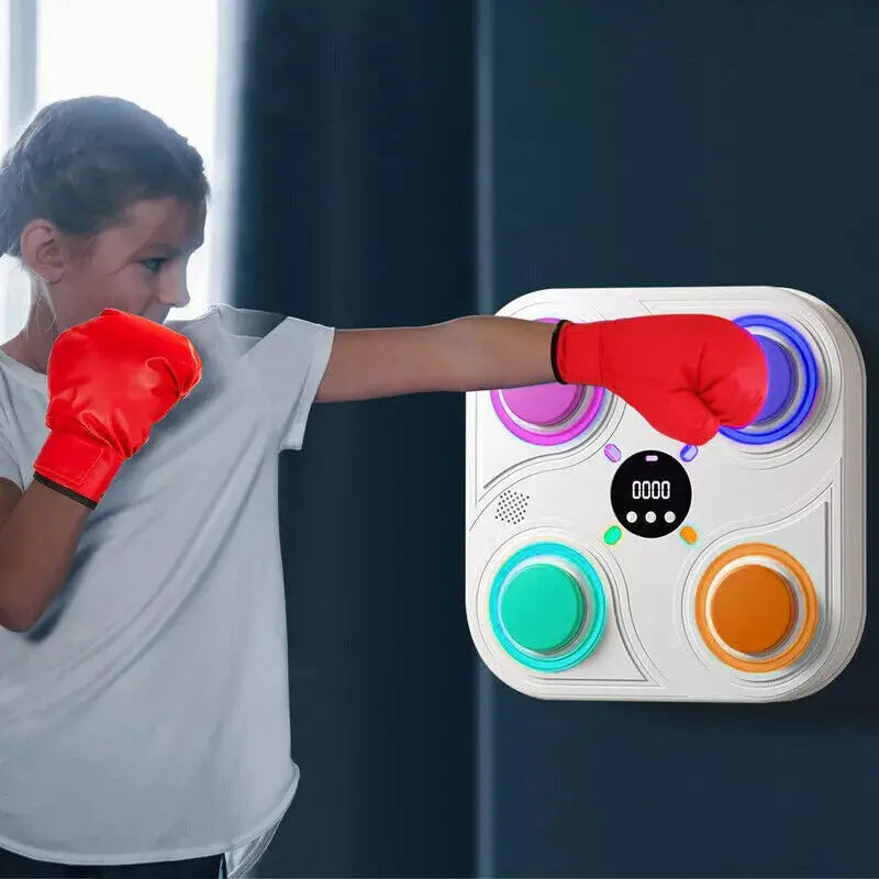 Smart Punching Boxing Electronic Music Machine Home Training Bluetooth With LED. My Store