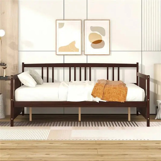 Full-size Sofa Bed With Support Legs, Espresso Color My Store