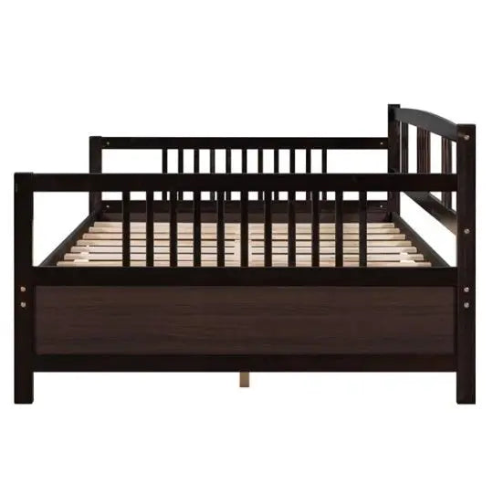 Full-size Sofa Bed With Support Legs, Espresso Color My Store