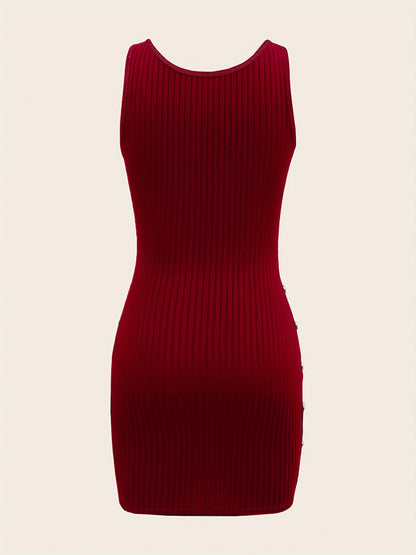 Cocktail Bodycon Tank Dress | Party Club Wear - Trendify Ohberri