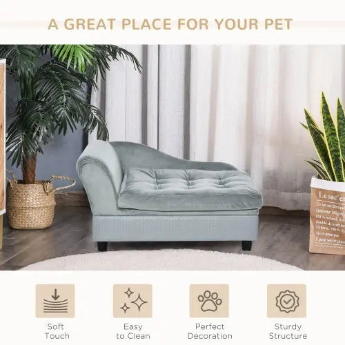 Luxury Small Dog Bed With Hidden Storage My Store