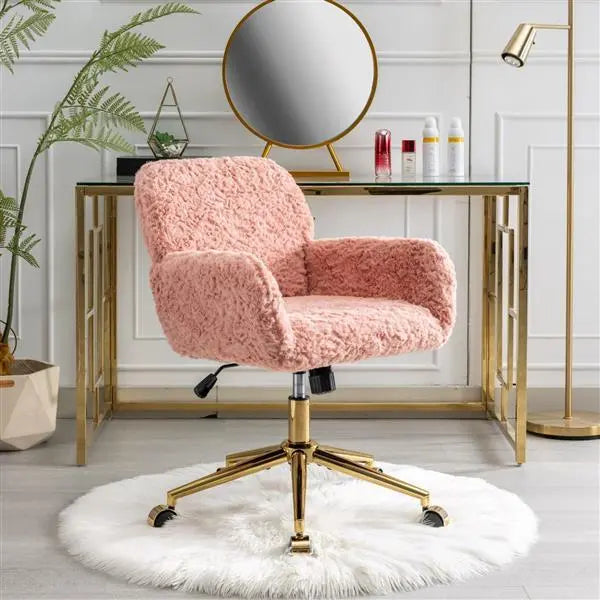 Furniture Office Chairs, Adjustable Desk Chairs, Swivel Office Chairs-pink-It Is Forbidden To Sell On The Temu Platform My Store