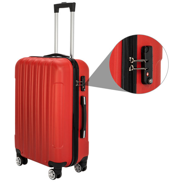 Vertical Pattern Three In One Handle Universal Wheel Pull Rod Box Inkedjoy