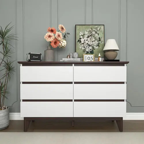 Particle Board 6 Drawer Dresser My Store