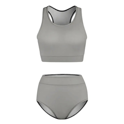 Ladies Two Piece Bikini Swimsuit Inkedjoy