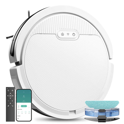 Robot Vacuum And Mop, 3 In 1 Combo Cleaner Inkedjoy