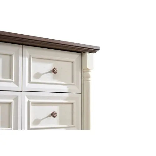 7 Drawer Dresser Chest For Bedroom With Wooden Base My Store
