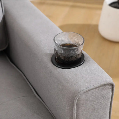 3-in-1 Convertible Sofa With Pull Out Sleeper Couch Bed My Store