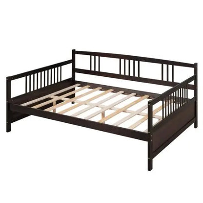 Full-size Sofa Bed With Support Legs, Espresso Color My Store