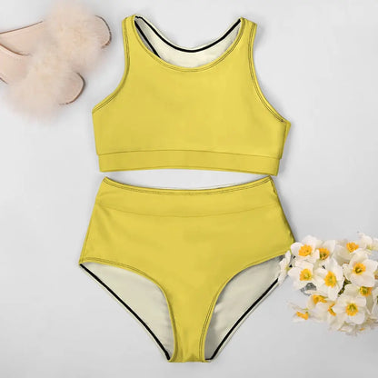 Ladies Two Piece Bikini Swimsuit Inkedjoy