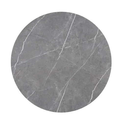 Amy - 5 Piece Dining Set Gray My Store