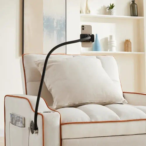 3-in-1 Sofa Bed, Convertible Sleeper Chair Sofa Bed Adjustable Pull Out Sleeper Chair Bed Multi-Pockets Folding Sofa Bed For Living Room Bedroom Small Space My Store