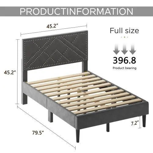 Queen Bed Frame Linen Storage Headboard Under Bed Storage My Store
