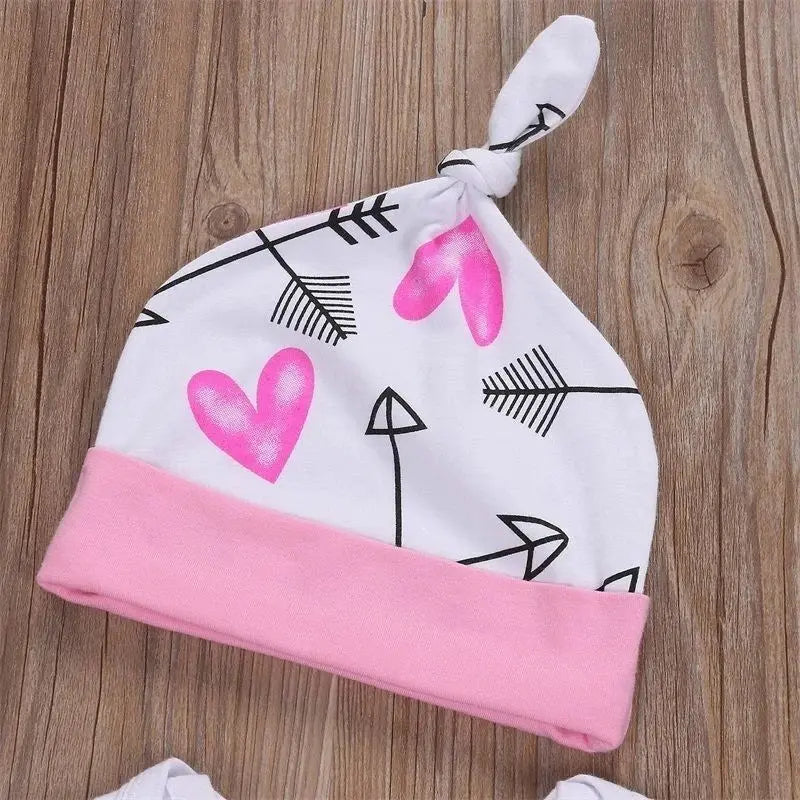 4PCS Newborn Kids Baby Girl Outfit My Store