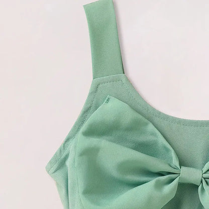 Toddler Girl Sleeveless Floral Sundress Inkedjoy