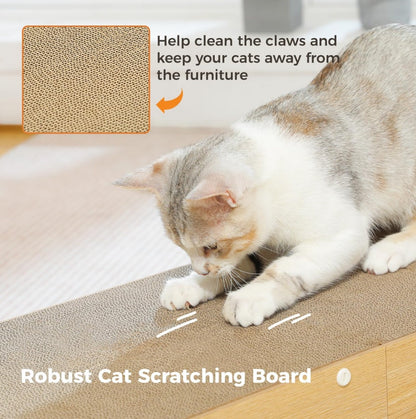 MUlti-Hole Fun Cat Tunnel With Scratching Board My Store