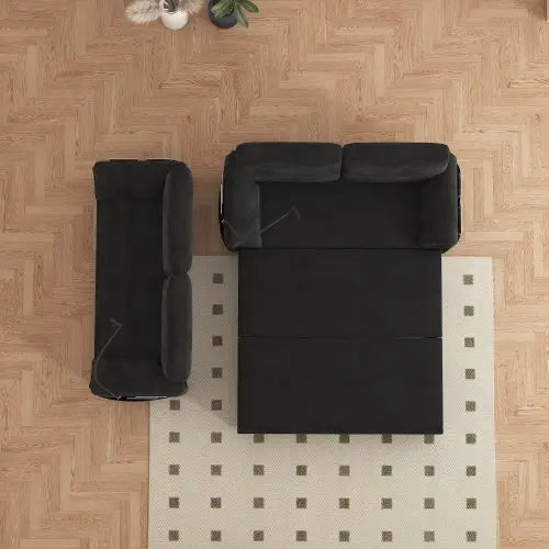 Large Folding Sofa Bed Velvet My Store