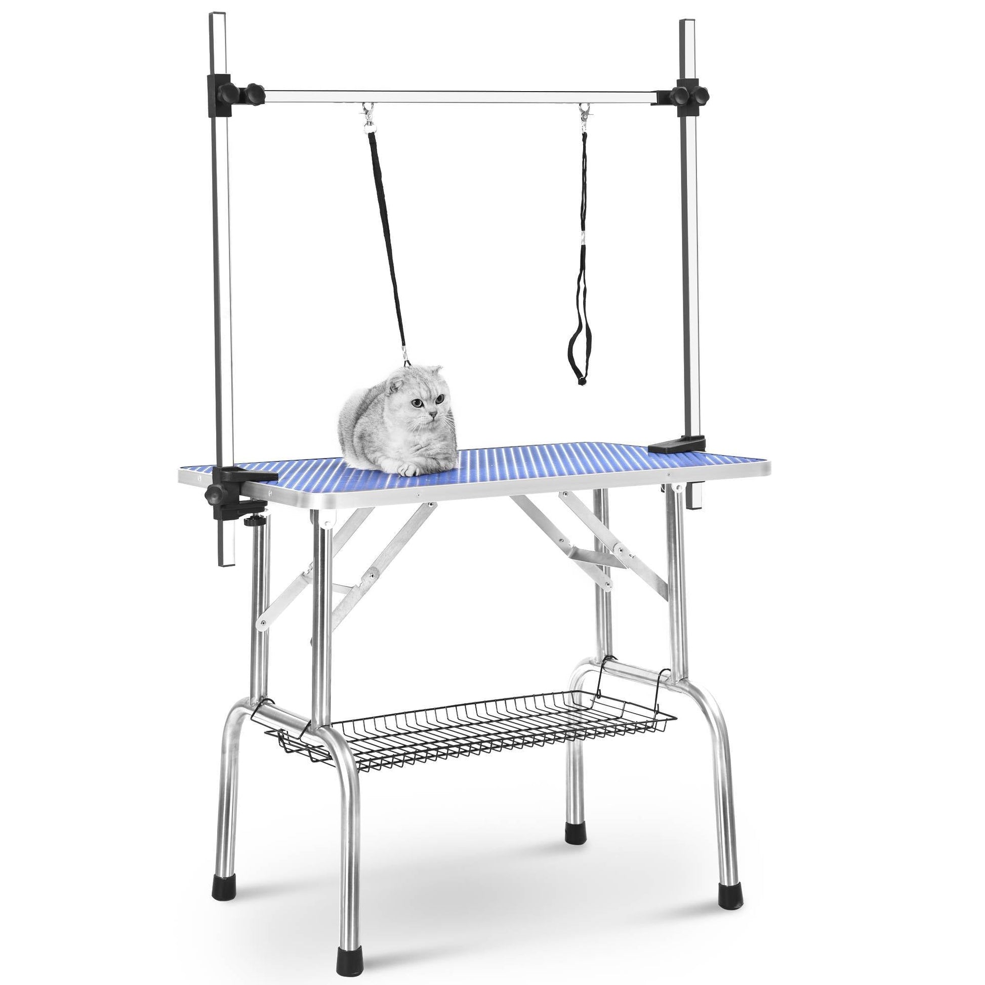 Stainless Steel Folding Dog Pet Grooming Table Heavy Duty Grooming Table My Store