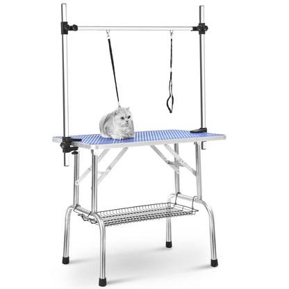 Stainless Steel Folding Dog Pet Grooming Table Heavy Duty Grooming Table My Store