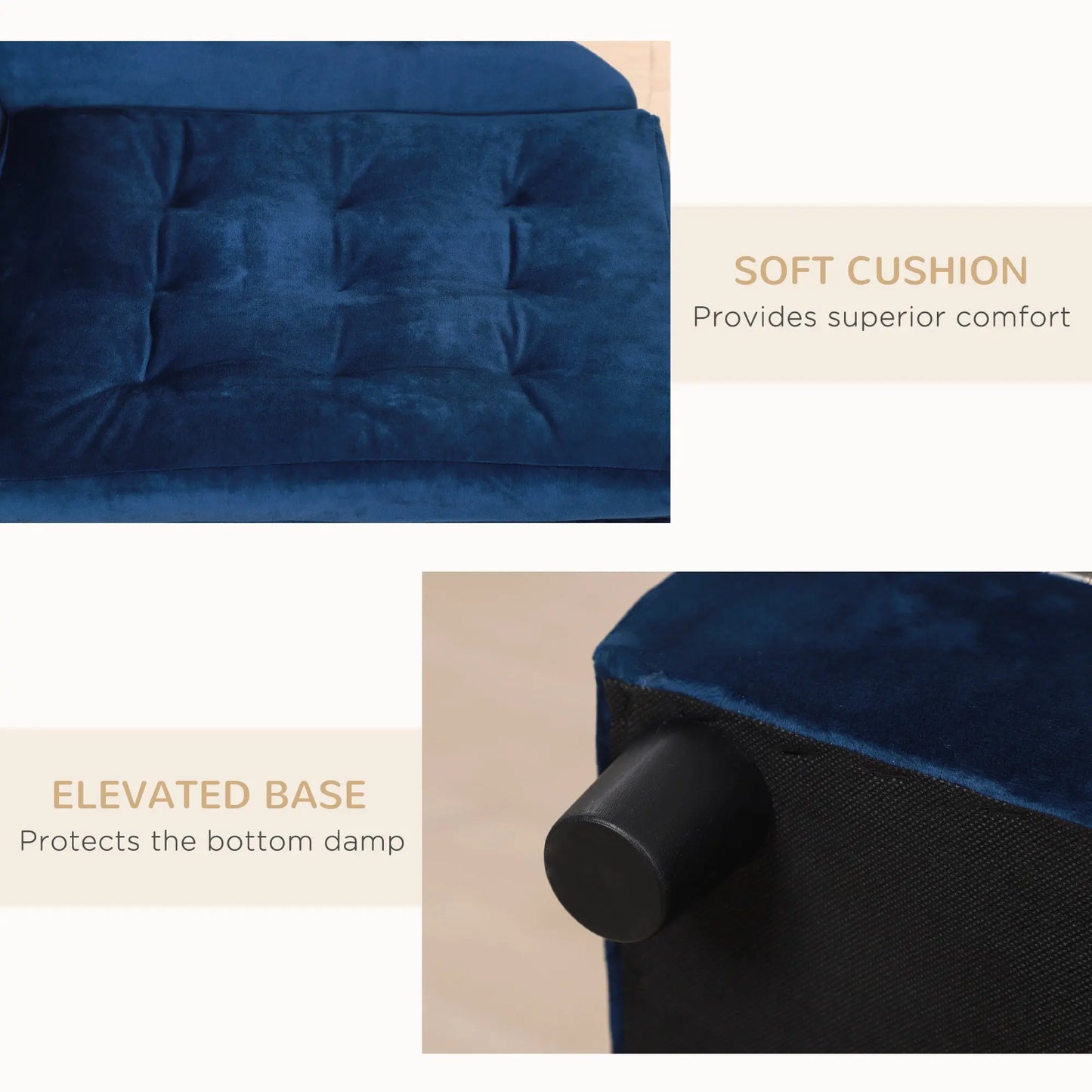 Luxury Small Dog Bed With Hidden Storage My Store