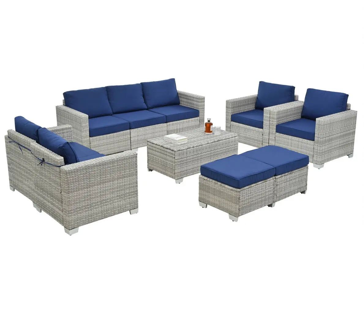 10 Piece Patio Furniture Set My Store