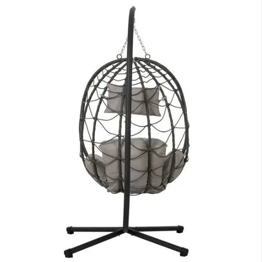 Indoor And Outdoor Swing Chairs, Hanging Basket Chairs With Stands Are Suitable For Bedrooms, Living Rooms, Balconies, And Are Prohibited From Being Sold On The Wayfair Platform My Store