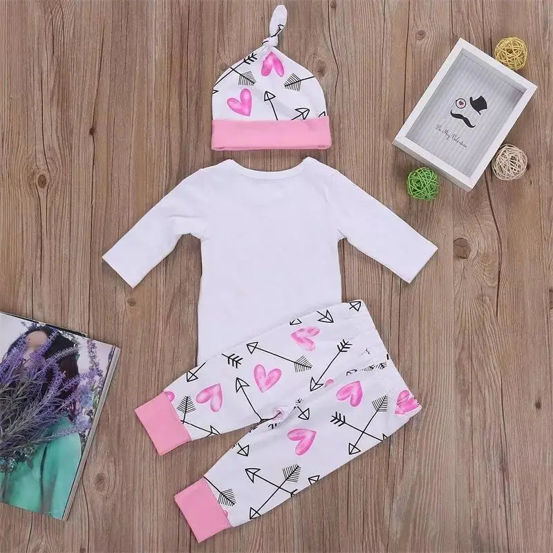 4PCS Newborn Kids Baby Girl Outfit My Store