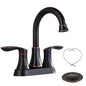2-Handle 4-Inch Oil Rubbed Bronze Bathroom Faucet My Store