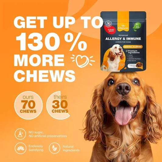 Dog Allergy Relief And Itch Relief Chews With Salmon Oil Immune Health My Store
