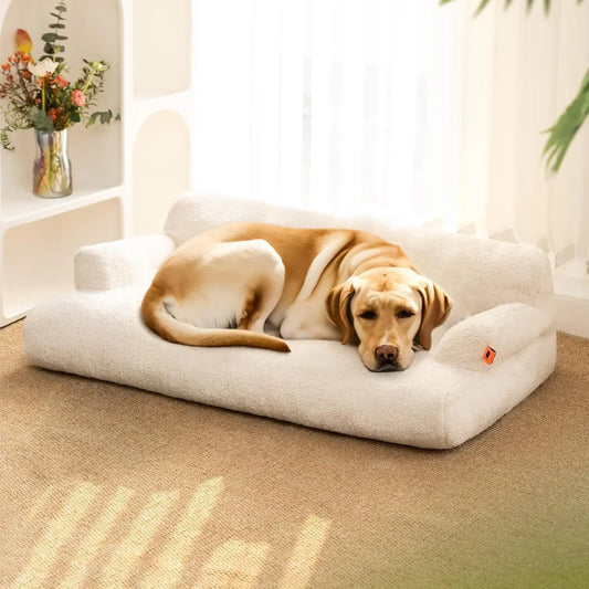 Washable Small Dog Bed - 25.6x19.7x7.9 Inch With Removable Cover & Non-Slip Bottom My Store