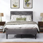 Queen Bed Frame Linen Storage Headboard Under Bed Storage My Store