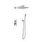 10 Inch Bathroom Luxury Rain Shower Hybrid Shower Head Inkedjoy