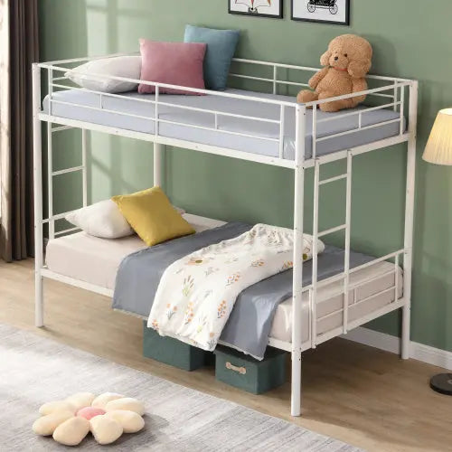 METAL BUNK BED WHITE My Store