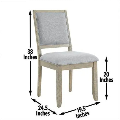 Carena - Side Chair Gray My Store