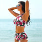 Ladies Two Piece Bikini Swimsuit Inkedjoy