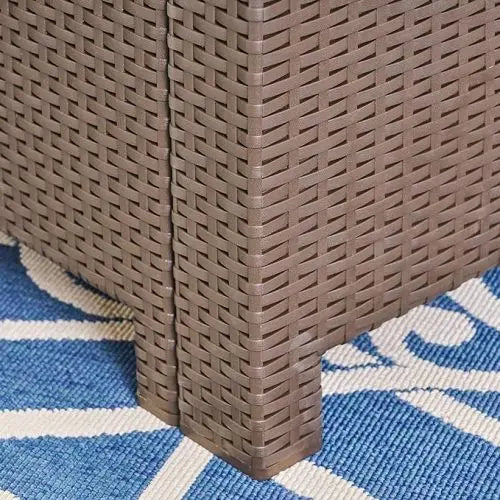 Outdoor Brown Willow Club Chair My Store