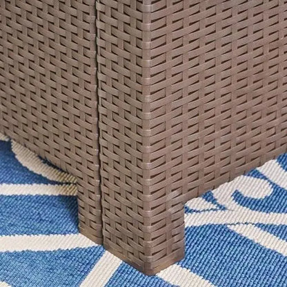 Outdoor Brown Willow Club Chair My Store