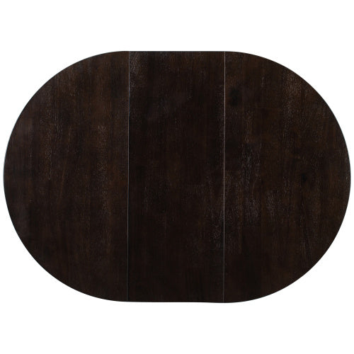 5-piece Farmhouse Wooden Dining Table Set Inkedjoy
