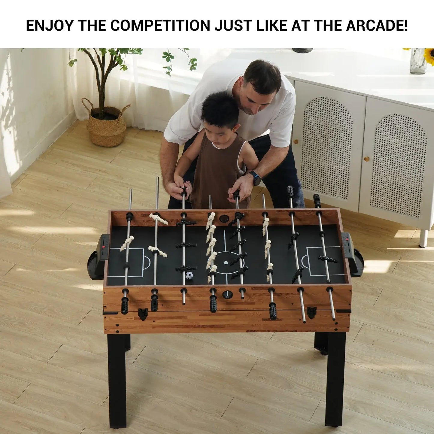 48in Folding Portable Combination Game Table  Set With Ping Pong, Air Hockey, Pool Billiards For Kids And Adults, Indoor And Outdoor Games My Store