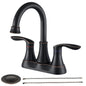 2-Handle 4-Inch Oil Rubbed Bronze Bathroom Faucet My Store